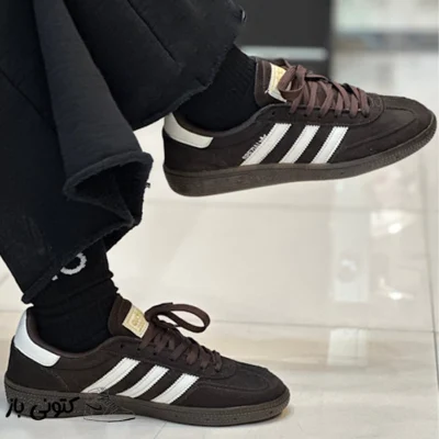 کتونی زنانه آدیداس Spezial قهوه ای تیره