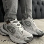 کتونی مردانه بالنسیاگا توربو سفید نقره ای