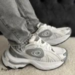 کتونی مردانه بالنسیاگا توربو سفید نقره ای