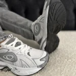 کتونی مردانه بالنسیاگا توربو سفید نقره ای