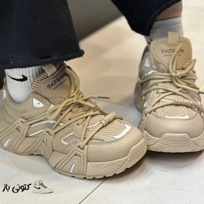 کتونی زنانه بالنسیاگا بندی کرم