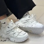 کتونی زنانه بالنسیاگا بندی سفید