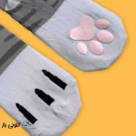 جوراب ساقدار ژلاتینی پوست گربه