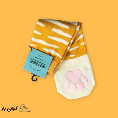 جوراب ساقدار ژلاتینی پوست گربه