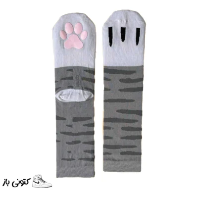 جوراب ساقدار ژلاتینی پوست گربه