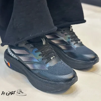 کتونی مردانه رانینگ adizero مشکی سرمه ای