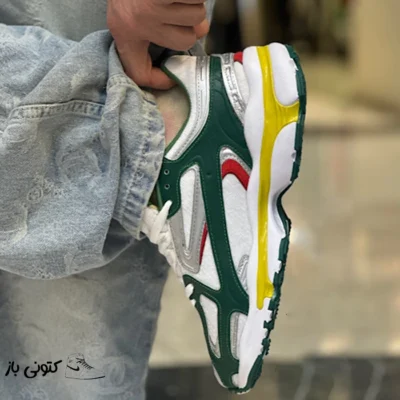 کتونی مردانه لاگوست سفید سبز