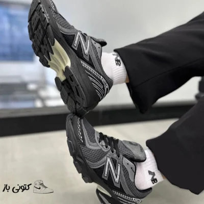 کتونی مردانه نیوبالانس ۸۶۰ طوسی مشکی