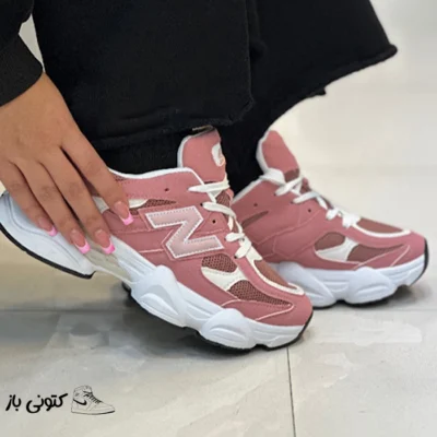 کتونی زنانه نیوبالانس ۹۰۶۰ صورتی آجری