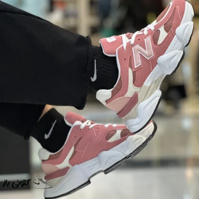 کتونی زنانه نیوبالانس ۹۰۶۰ صورتی آجری