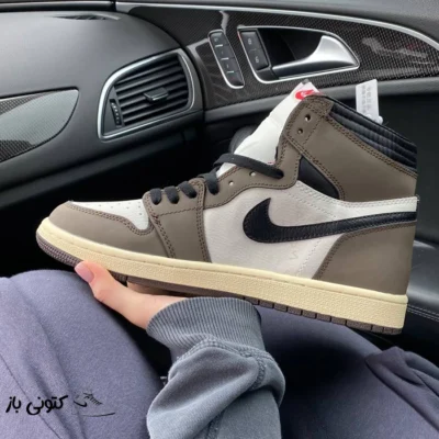 کتونی مردانه نایک ایر جردن 1 ترویس اسکات