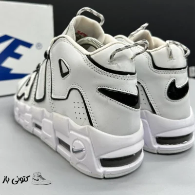 نایک مردانه ایر آپتمپو سفید خط مشکی