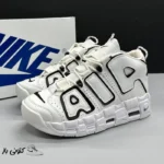 نایک مردانه ایر آپتمپو سفید خط مشکی