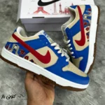 کتونی نایک مردانه SB آبی و قرمز