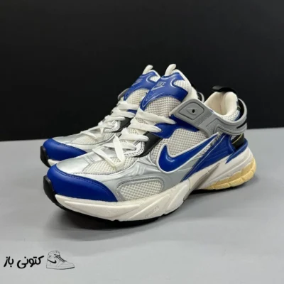 کتونی مردانه نایک v2k سفید آبی