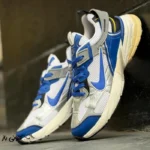 کتونی مردانه نایک v2k plus آبی نقره ای