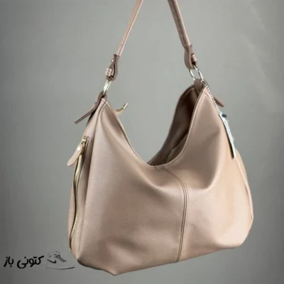 کیف رودوشی زنانه مدل شل طرح شرانگ بغل زیپ دار