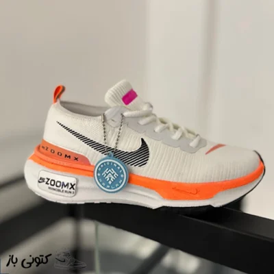 کتونی زنانه نایک Zoom X سفید نارنجی