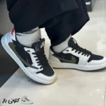 کتونی زنانه نایک ترویس سفید مشکی - تصویر 2