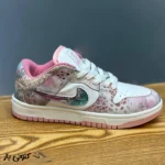 کتونی زنانه نایک جردن ۱ دراگون صورتی سفید