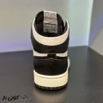 کتونی زنانه نایک جردن ۱ ساق دار مشکی سفید - تصویر 5