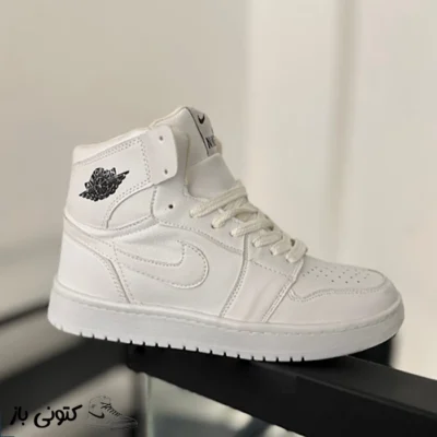 کتونی زنانه نایک جردن ۱ ساقدار سفید