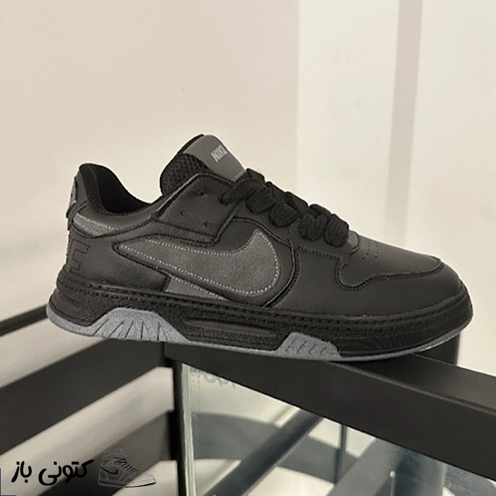 کتونی مردانه نایک SB مشکی طوسی 2 کتونی مردانه نایک SB مشکی طوسی - تصویر 1