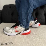 کتونی مردانه نایک V2krun سفید نارنجی - تصویر 4