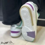 کتونی مردانه نایک ایرفورس سفید سبز - تصویر 4