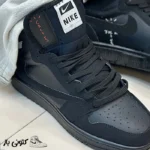 کتونی مردانه نایک ترویس ساقدار مشکی