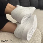 کتونی مردانه نایک جردن ۱ سفید - تصویر 3