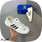 کتونی آدیداس مردانه سفیدمشکی