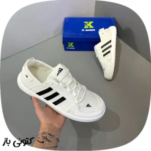 کتونی آدیداس مردانه سفیدمشکی