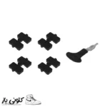 کفش رانینگ بچگانه بی کی جی کیدز مدل اسکیتی چراغدار کد 25670 - تصویر 8
