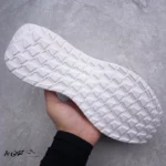 کتونی خارجی یونیسکس آدیداس کلود فوم Adidas Cloudfoam سفید نارنجی - تصویر 4