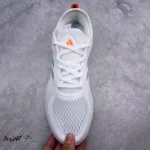 کتونی خارجی یونیسکس آدیداس کلود فوم Adidas Cloudfoam سفید نارنجی - تصویر 3