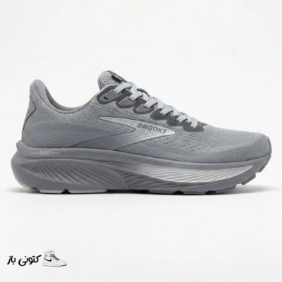 کتونی خارجی مردانه بروکس گوست 17 طوسی Brooks Ghost 17 Primer Grey 110442-1D-041