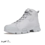 کتونی خارجی نیم بوت مردانه هامتو طوسی روشن مدل HUMTTO 250072 humtoo bright grey boots for men