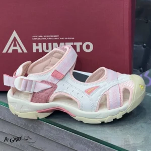 صندل طبیعت گردی زنانه هامتو سفید صورتی مدل HUMTTO HT9602-13 Humtto women’s hiking sandals white and pink