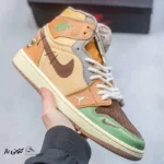 کتونی خارجی مردانه نایک ایر جردن وان وودو Jordan 1 High OG Zion Williamson Voodoo