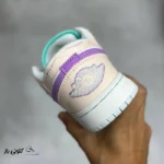 کتونی خارجی زنانه جردن وان لو مولتی کالر ساشیکو Jordan 1 Low Multi-Color Sashiko - تصویر 4