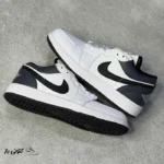 کتونی خارجی یونیسکس نایک جردن وان لو Jordan 1 Low White Black