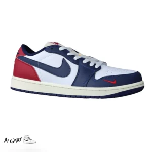 کتونی خارجی مردانه نایک ایر جردن وان Jordan 1 Retro Low OG Howard University هوارد یونیورسیتی