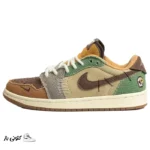 کتونی خارجی یونیسکس نایک جردن وان وودو Jordan 1 Retro Low OG Zion Williamson Voodoo