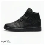 کتونی خارجی یونیسکس جردن وان مشکی ساقدار Jordan 1 Retro OG Black