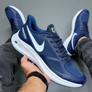 کتونی خارجی یونیسکس نایک رانینگ ایرزوم وین فلو NIKE AIR ZOOM WINFLO 7X سرمه ای