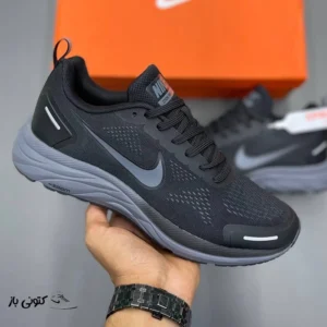 کتونی خارجی مردانه نایک زوم وین فلو NIKE ZOOM WINFLO 9X مشکی طوسی