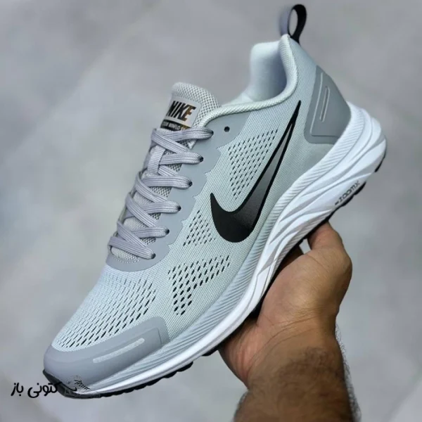 کتونی خارجی مردانه نایک زوم وین فلو NIKE ZOOM WINFLO 9X طوسی