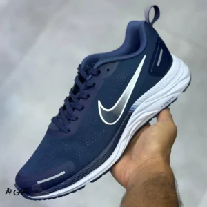کتونی خارجی مردانه نایک زوم وین فلو NIKE ZOOM WINFLO 9X سرمه ای