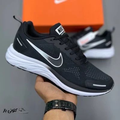 کتونی خارجی یونیسکس نایک زوم وین فلو NIKE ZOOM WINFLO 9X مشکی سفید